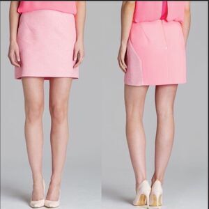 Ted Baker London Juleen Boucle Pink Mini Skirt